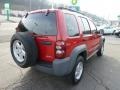 2005 Flame Red Jeep Liberty Sport 4x4  photo #5