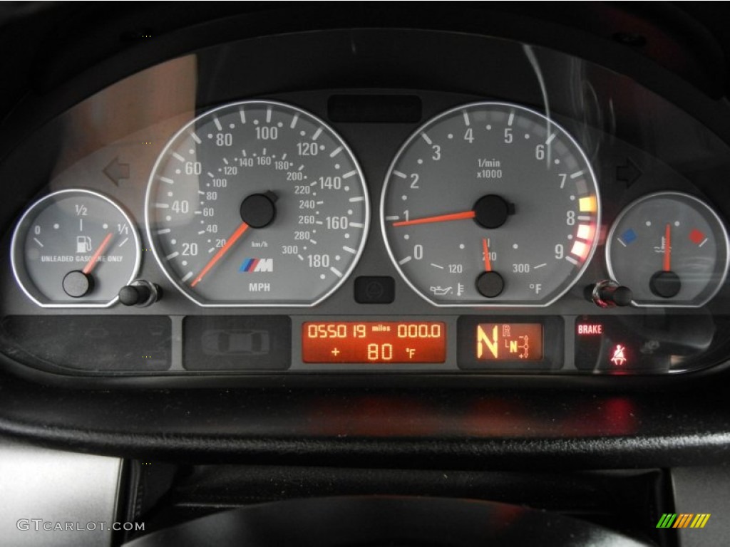 2004 BMW M3 Convertible Gauges Photo #61778063