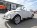 White 1979 Volkswagen Beetle Convertible