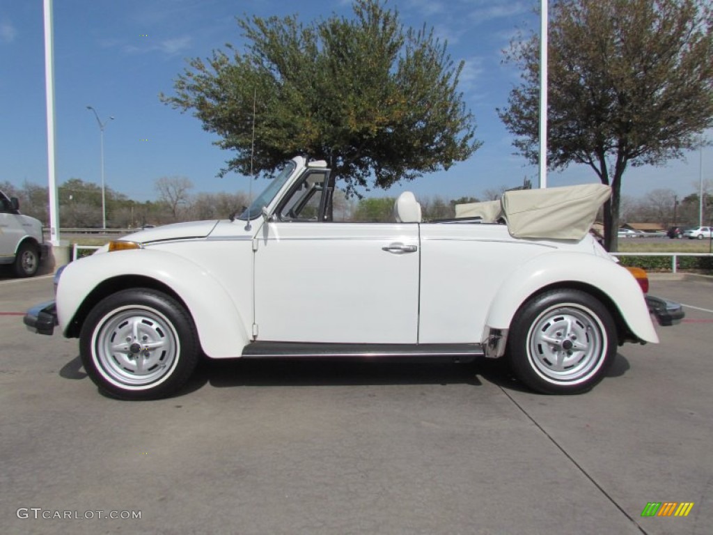 1979 Beetle Convertible - White / White photo #2