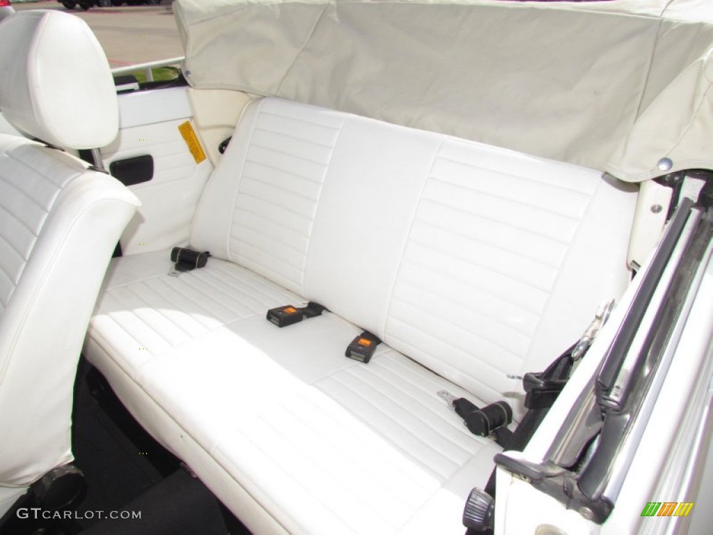 White Interior 1979 Volkswagen Beetle Convertible Photo #61779161