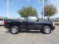 Dark Blue Metallic 2007 Chevrolet Silverado 1500 LS Regular Cab 4x4 Exterior