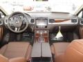Saddle Brown 2012 Volkswagen Touareg VR6 FSI Lux 4XMotion Dashboard