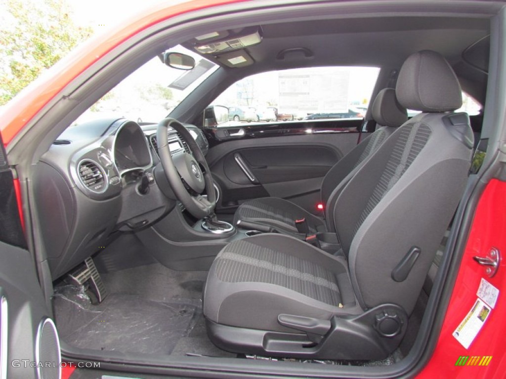 Titan Black Interior 2012 Volkswagen Beetle Turbo Photo #61781756