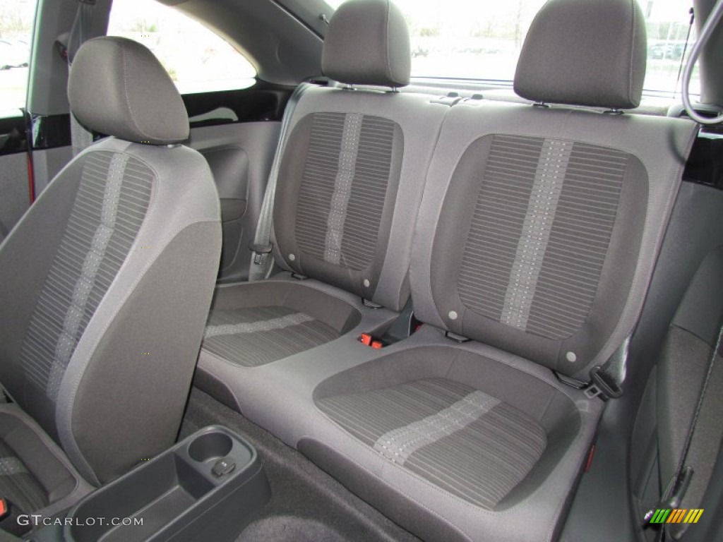 2012 Volkswagen Beetle Turbo Rear Seat Photo #61781765