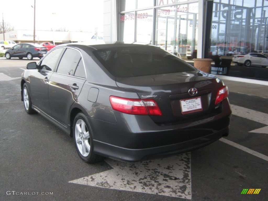 2008 Camry SE - Magnetic Gray Metallic / Ash photo #3