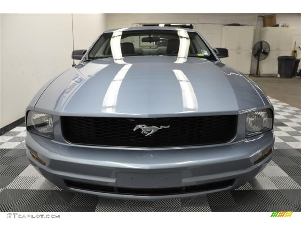 Windveil Blue Metallic 2007 Ford Mustang V6 Premium Coupe Exterior Photo #61782851