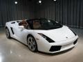 2008 Bianco Monocerus Lamborghini Gallardo Spyder  photo #3