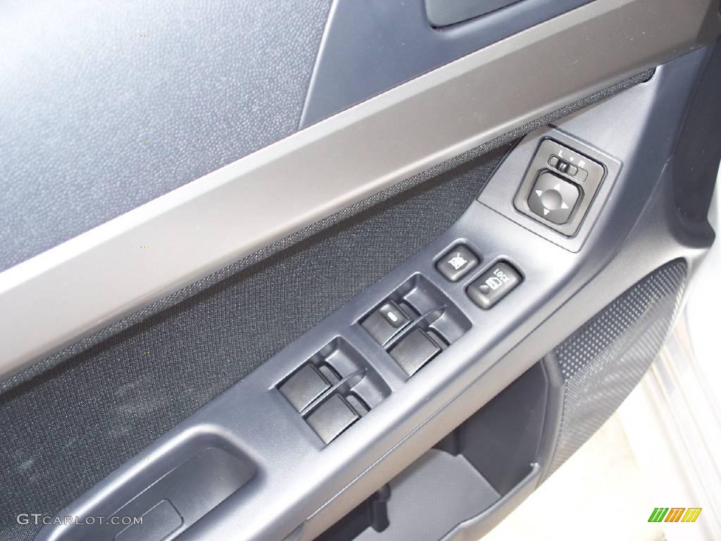 2009 Lancer ES Sport - Apex Silver Metallic / Black photo #7
