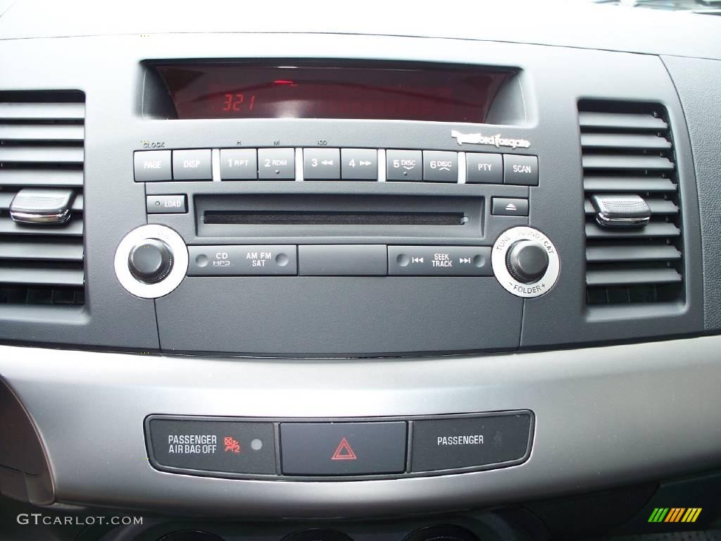 2009 Lancer ES Sport - Apex Silver Metallic / Black photo #12