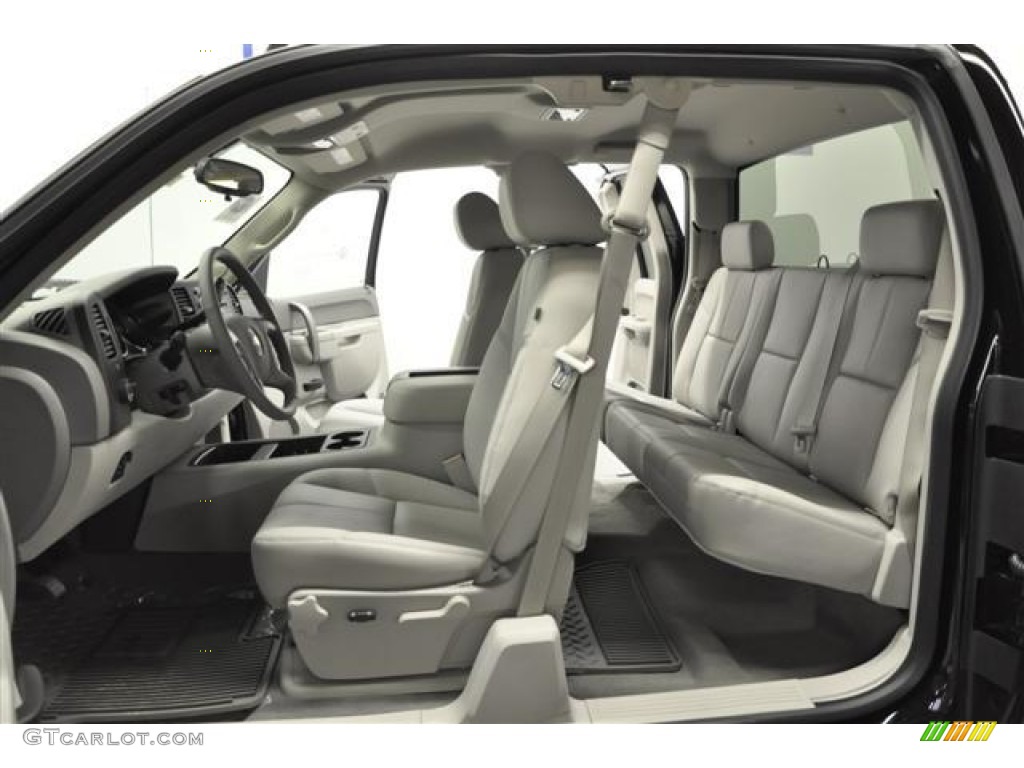 Light Titanium/Dark Titanium Interior 2012 Chevrolet Silverado 1500 LT Extended Cab 4x4 Photo #61784240