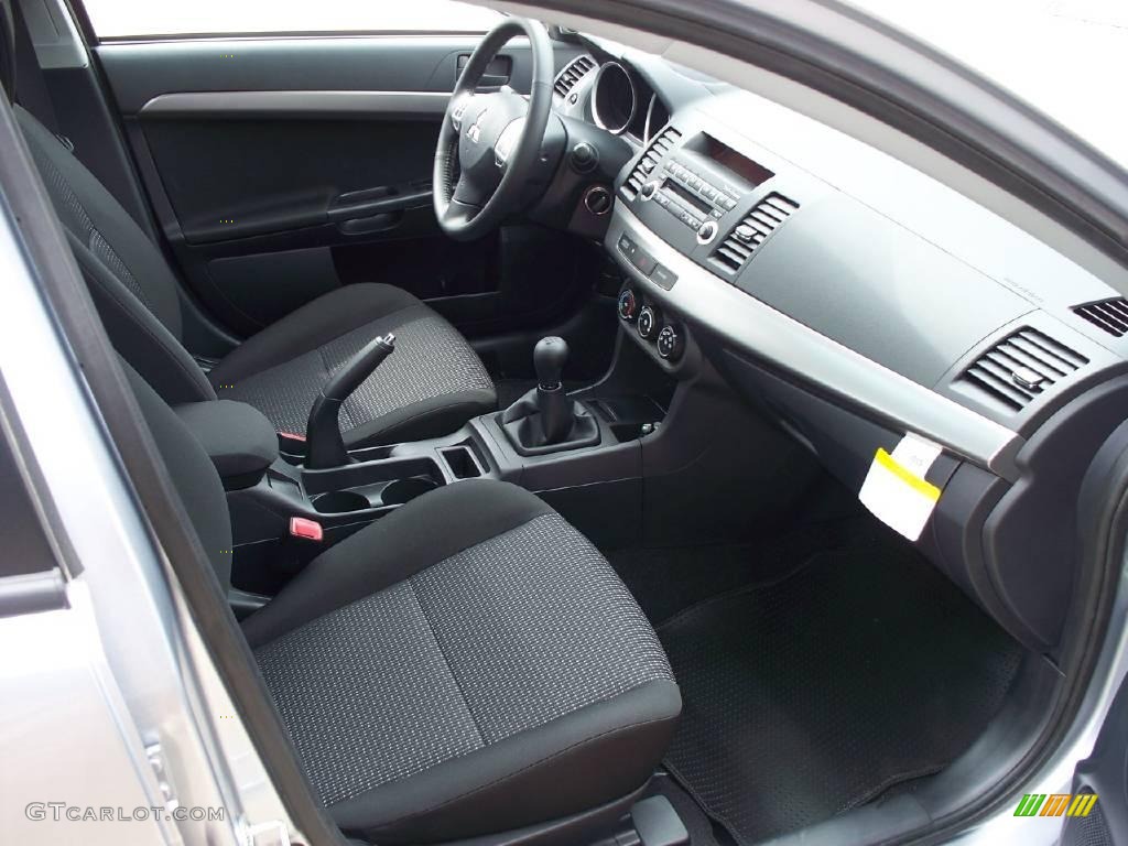 2009 Lancer ES Sport - Apex Silver Metallic / Black photo #15