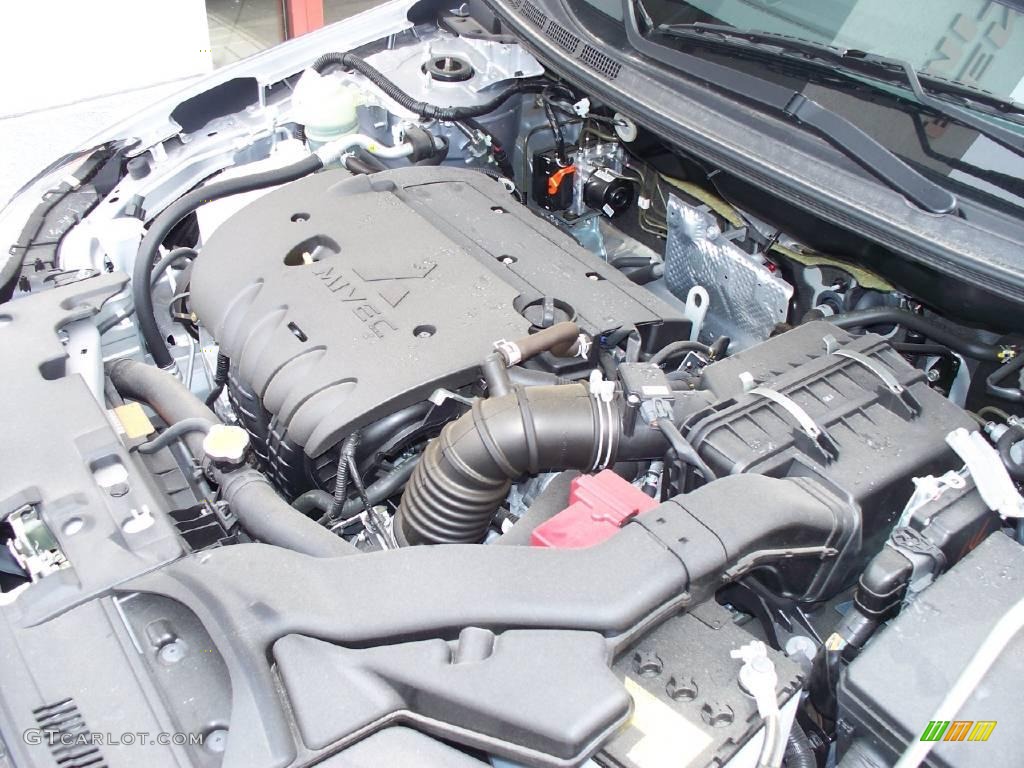 2009 Lancer ES Sport - Apex Silver Metallic / Black photo #17
