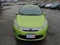 2012 Lime Squeeze Metallic Ford Fiesta SE Sedan  photo #7