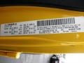 PYB: Detonator Yellow 2008 Jeep Wrangler Unlimited X 4x4 Color Code
