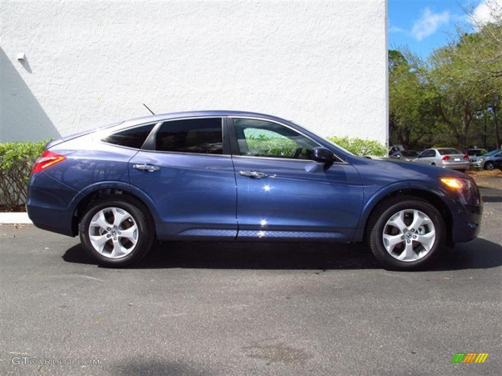 Twilight Blue Metallic 2012 Honda Accord Crosstour EX-L Exterior Photo #61784753