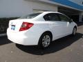 Taffeta White - Civic LX Sedan Photo No. 3