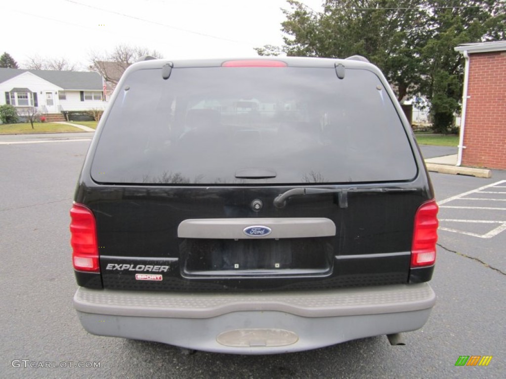 2001 Explorer Sport 4x4 - Black / Dark Graphite photo #6