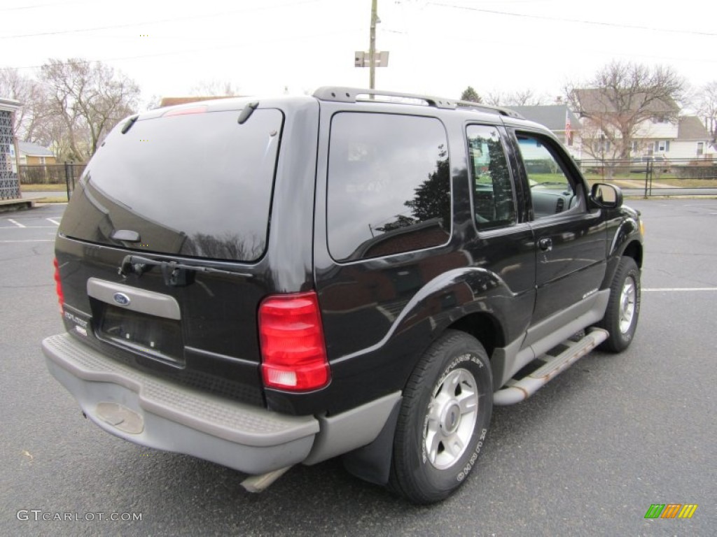 2001 Explorer Sport 4x4 - Black / Dark Graphite photo #7