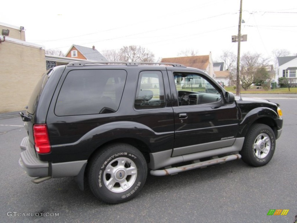 2001 Explorer Sport 4x4 - Black / Dark Graphite photo #8