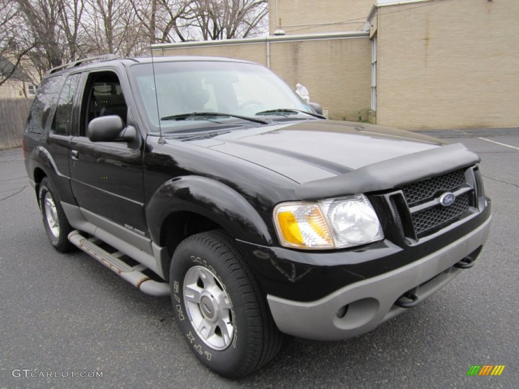 2001 Explorer Sport 4x4 - Black / Dark Graphite photo #11