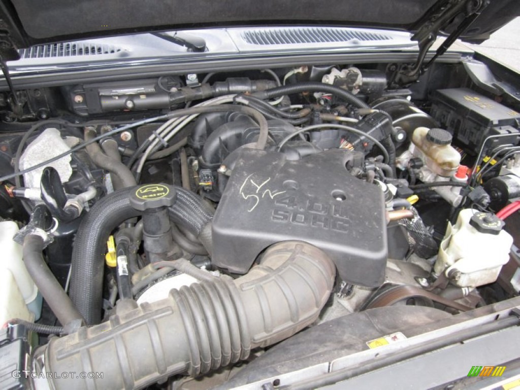 2001 Explorer Sport 4x4 - Black / Dark Graphite photo #27