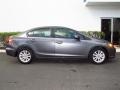 2012 Polished Metal Metallic Honda Civic EX Sedan  photo #2