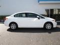 Taffeta White - Civic LX Sedan Photo No. 2