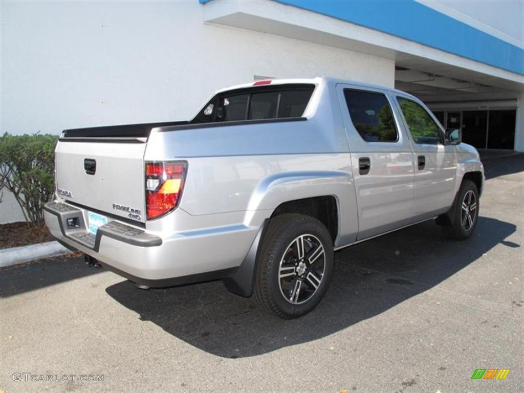 Alabaster Silver Metallic 2012 Honda Ridgeline Sport Exterior Photo #61786460