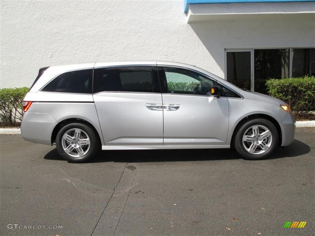 Alabaster Silver Metallic 2012 Honda Odyssey Touring Elite Exterior Photo #61787201