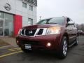 2010 Tuscan Sun Red Pearl Nissan Armada Platinum 4WD #61761509