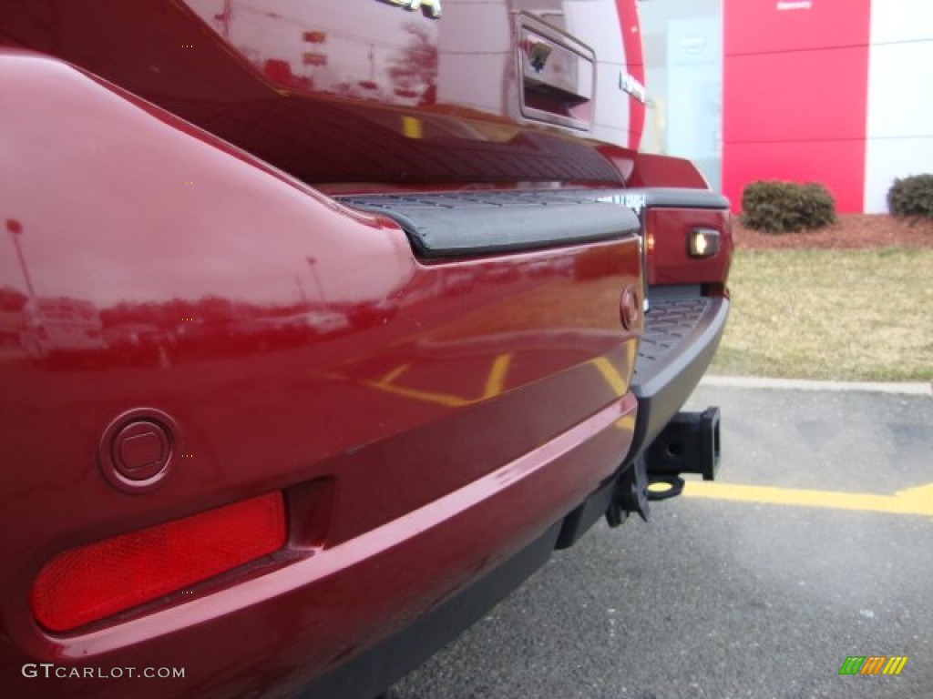 2010 Armada Platinum 4WD - Tuscan Sun Red Pearl / Charcoal photo #8