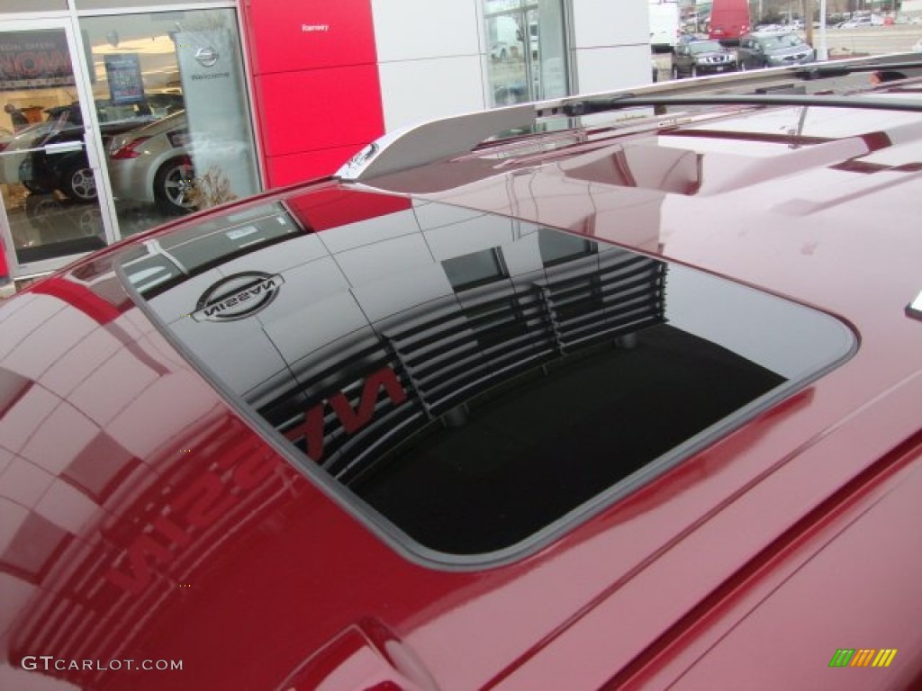 2010 Armada Platinum 4WD - Tuscan Sun Red Pearl / Charcoal photo #17