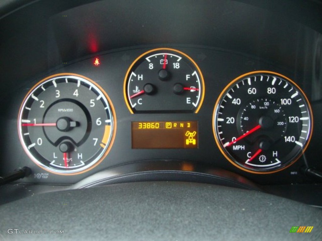 2010 Nissan Armada Platinum 4WD Gauges Photo #61788023