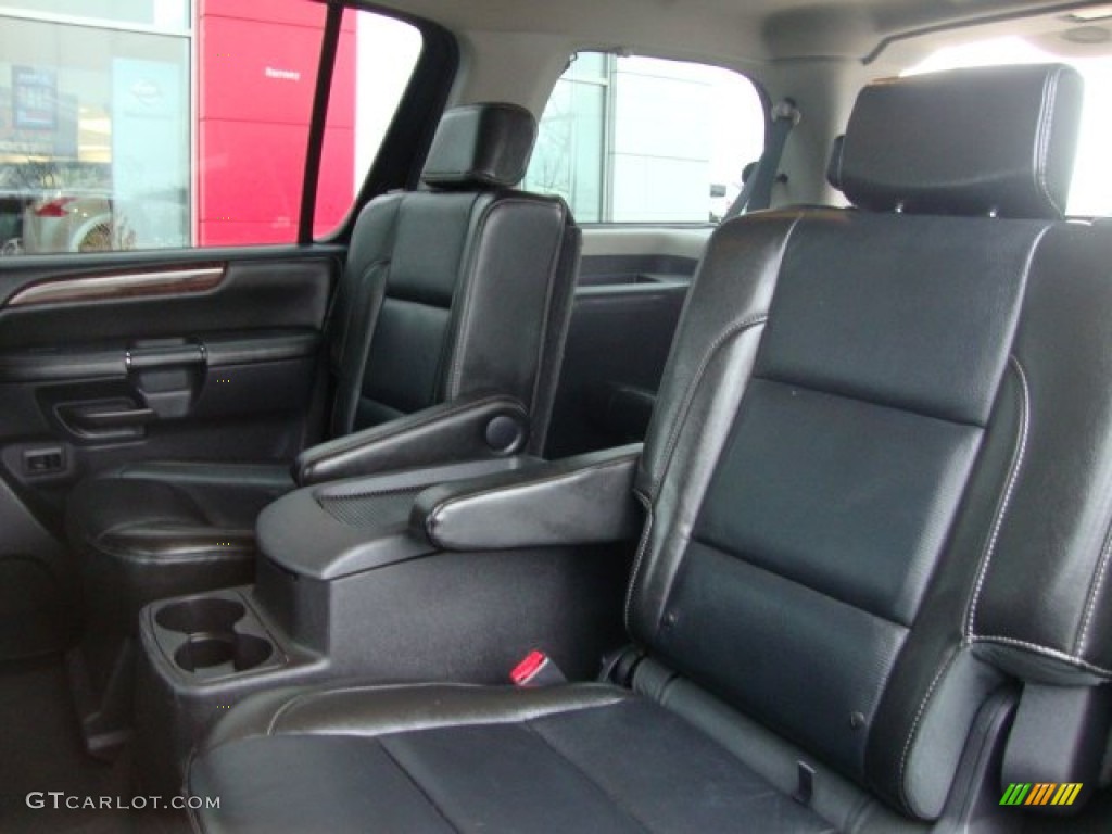 2010 Armada Platinum 4WD - Tuscan Sun Red Pearl / Charcoal photo #35