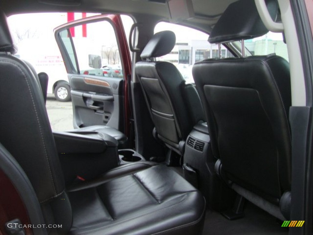 2010 Armada Platinum 4WD - Tuscan Sun Red Pearl / Charcoal photo #38