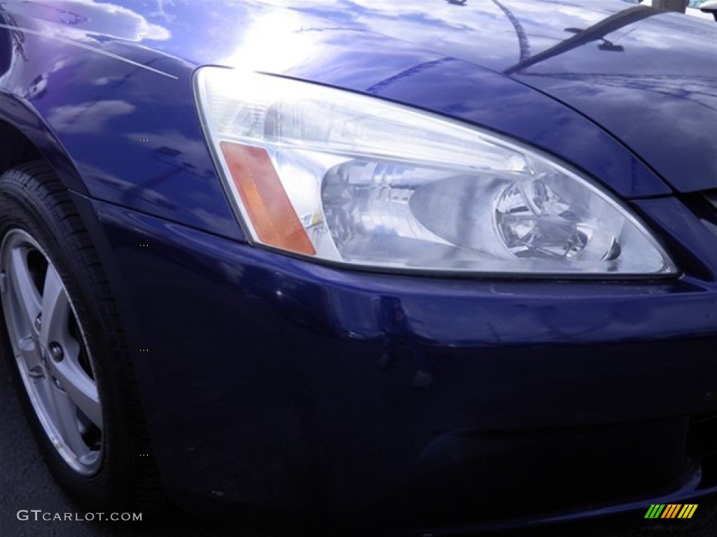 2003 Accord EX-L Sedan - Eternal Blue Pearl / Gray photo #2
