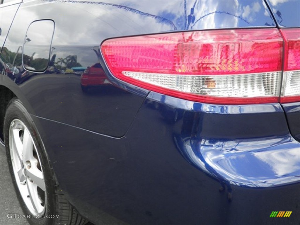2003 Accord EX-L Sedan - Eternal Blue Pearl / Gray photo #7