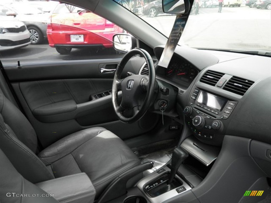 2003 Accord EX-L Sedan - Eternal Blue Pearl / Gray photo #13