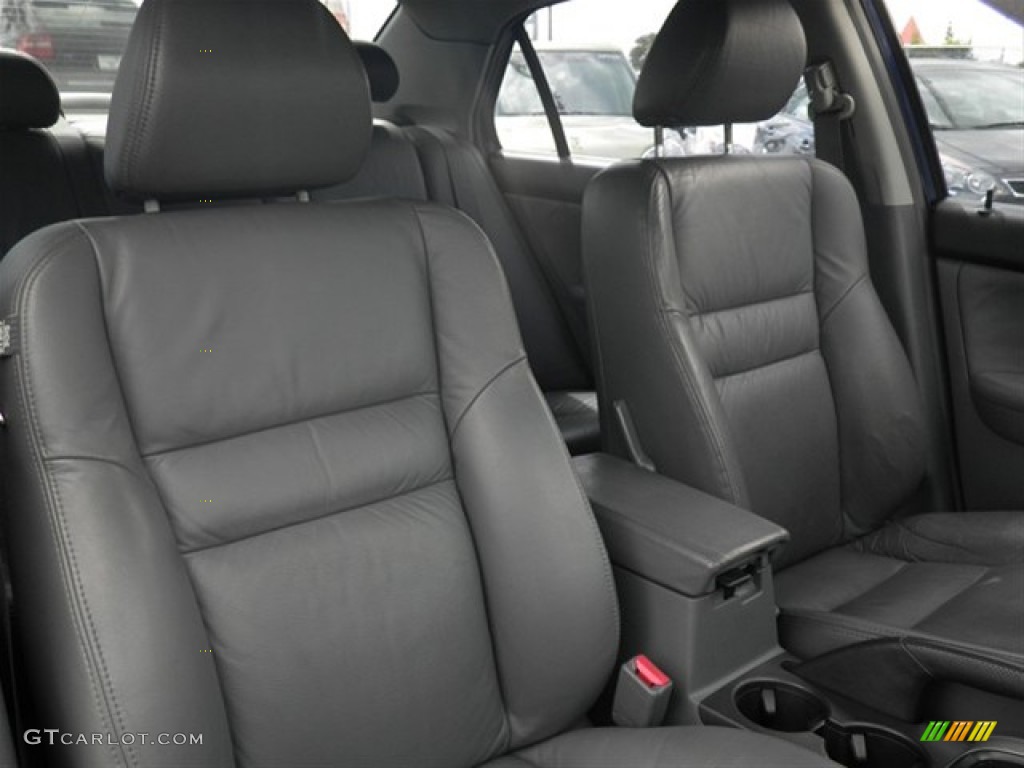 2003 Accord EX-L Sedan - Eternal Blue Pearl / Gray photo #14