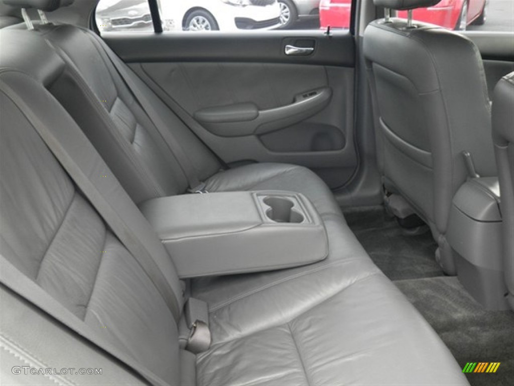 2003 Accord EX-L Sedan - Eternal Blue Pearl / Gray photo #15