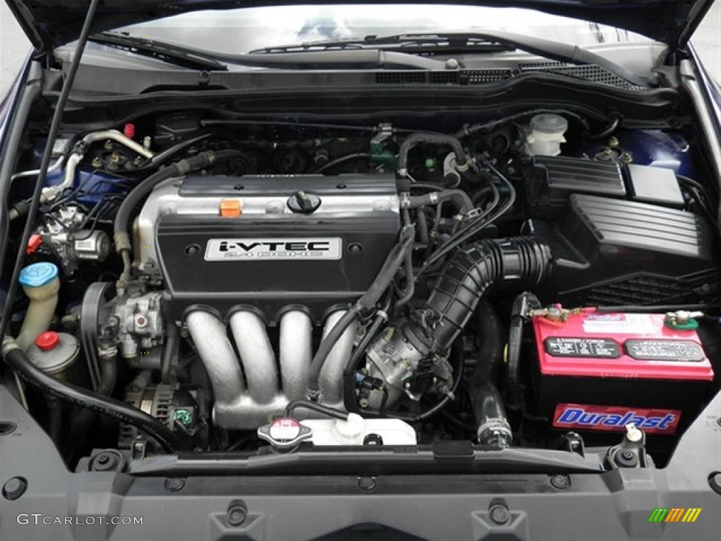 2003 Accord EX-L Sedan - Eternal Blue Pearl / Gray photo #22