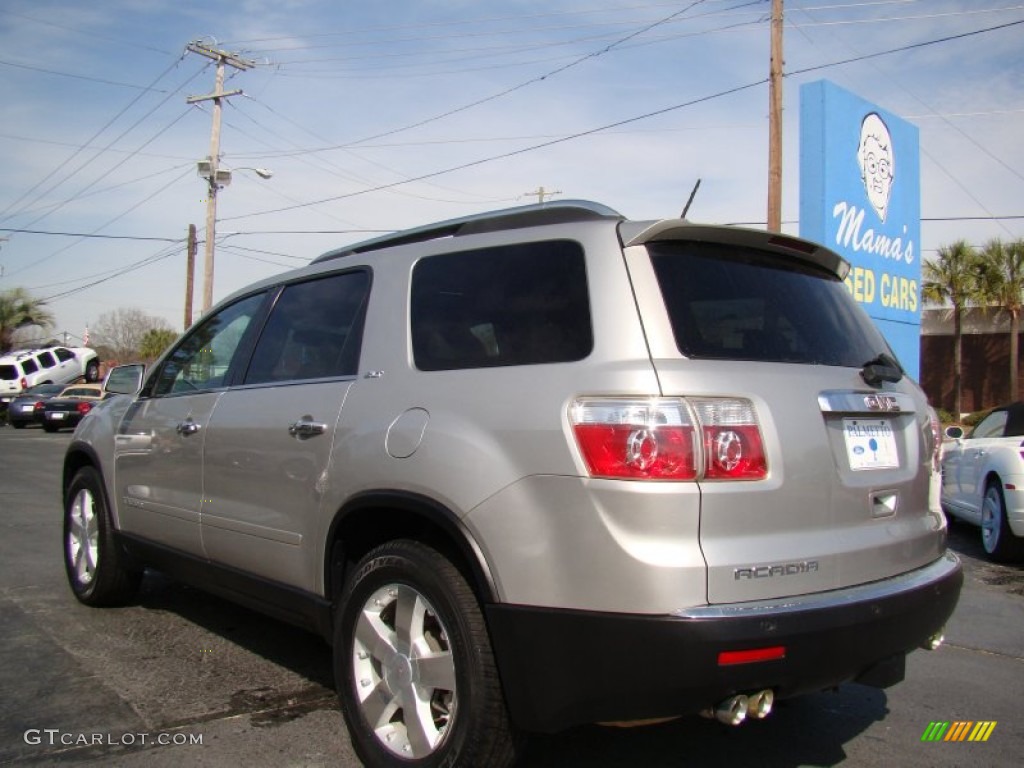 2007 Acadia SLT - Liquid Silver Metallic / Titanium photo #6