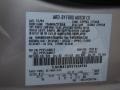 JP: Silver Birch Metallic 2005 Lincoln Town Car Signature Limited Color Code