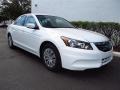 2012 White Diamond Pearl Honda Accord LX Sedan  photo #1