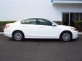 2012 White Diamond Pearl Honda Accord LX Sedan  photo #2