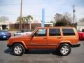 Amber Fire Pearl 2001 Jeep Cherokee Sport Exterior