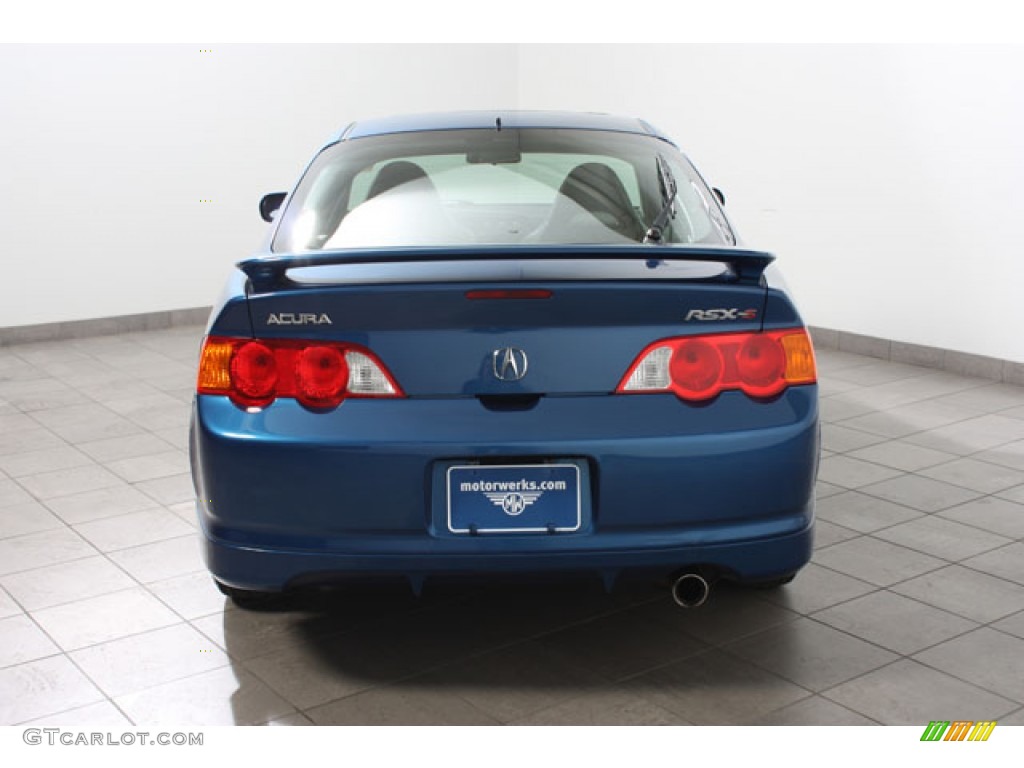 2002 RSX Type S Sports Coupe - Arctic Blue Pearl / Ebony Black photo #4