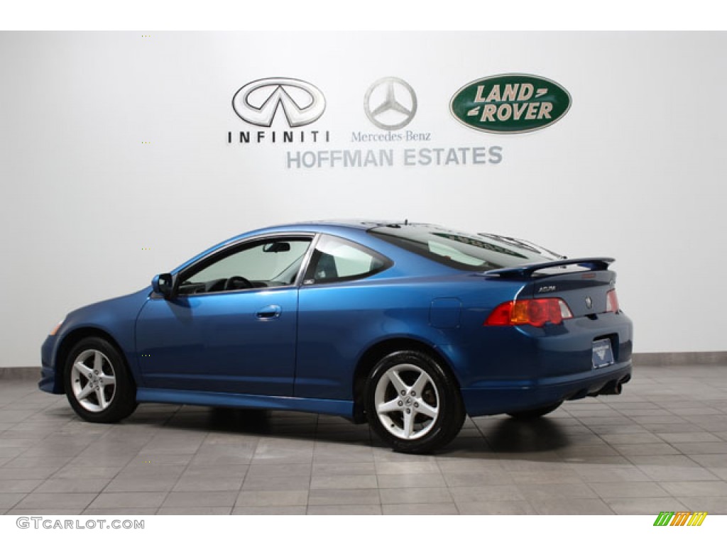 2002 RSX Type S Sports Coupe - Arctic Blue Pearl / Ebony Black photo #5