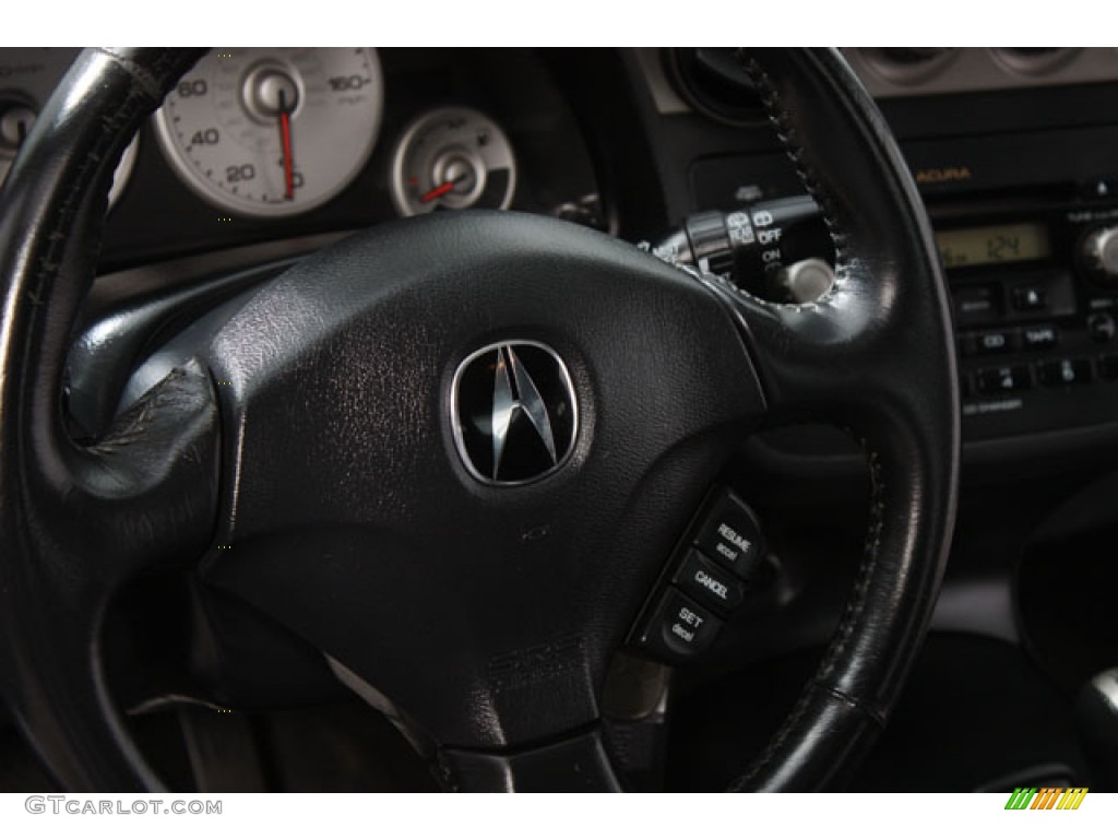 2002 RSX Type S Sports Coupe - Arctic Blue Pearl / Ebony Black photo #8